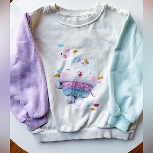 H&M Gabby Dollhouse Cakey Sweatshirt 4-6T